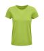 SOLS Womens/Ladies Crusader Organic T-Shirt (Apple Green)