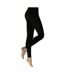 Silky Womens/Ladies Everyday Fashion Leggings (1 Pair) (Black)