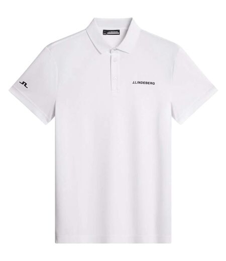 Polo Motif/style Pont Bridge Homme Blanc J.Lindeberg