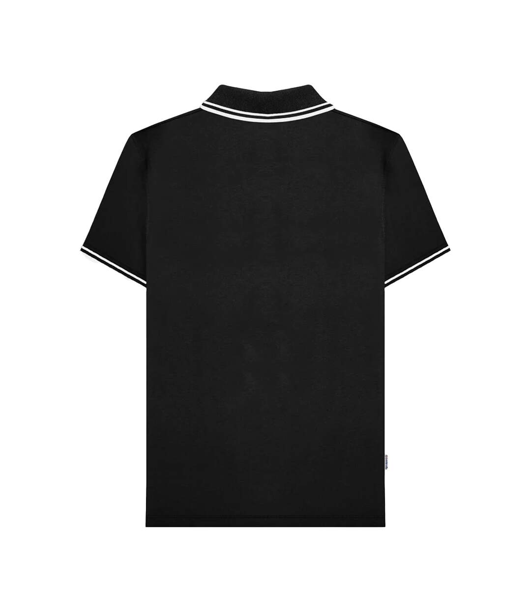 Polo Ss24 Homme Noir Blanc Lambretta-3