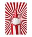 Gnome Père-Noël Pois 41cm Rouge & Blanc-4