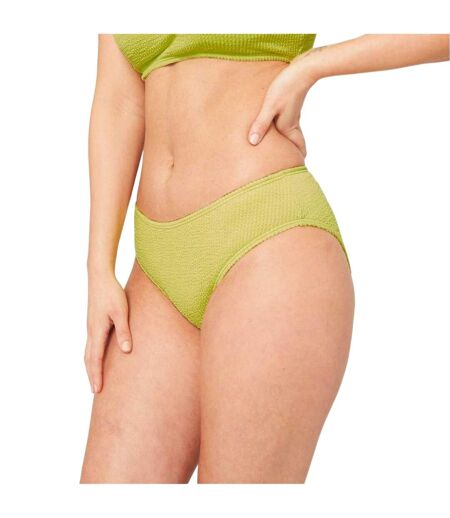 Bas De Maillot De Bain Motif/style Texturé Femme Vert Clair Vif Be You