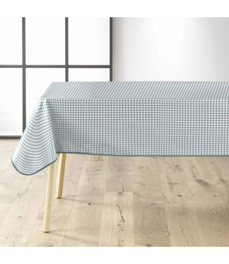Nappe Imprimé Miny Vichy 140x240cm Vert Sauge