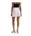 Womens/ladies Pleated High Waist Shorts White Ted Baker-3
