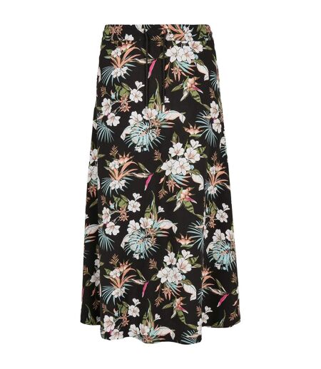 Jupe Mi-longue Femme Noir Urban Classics