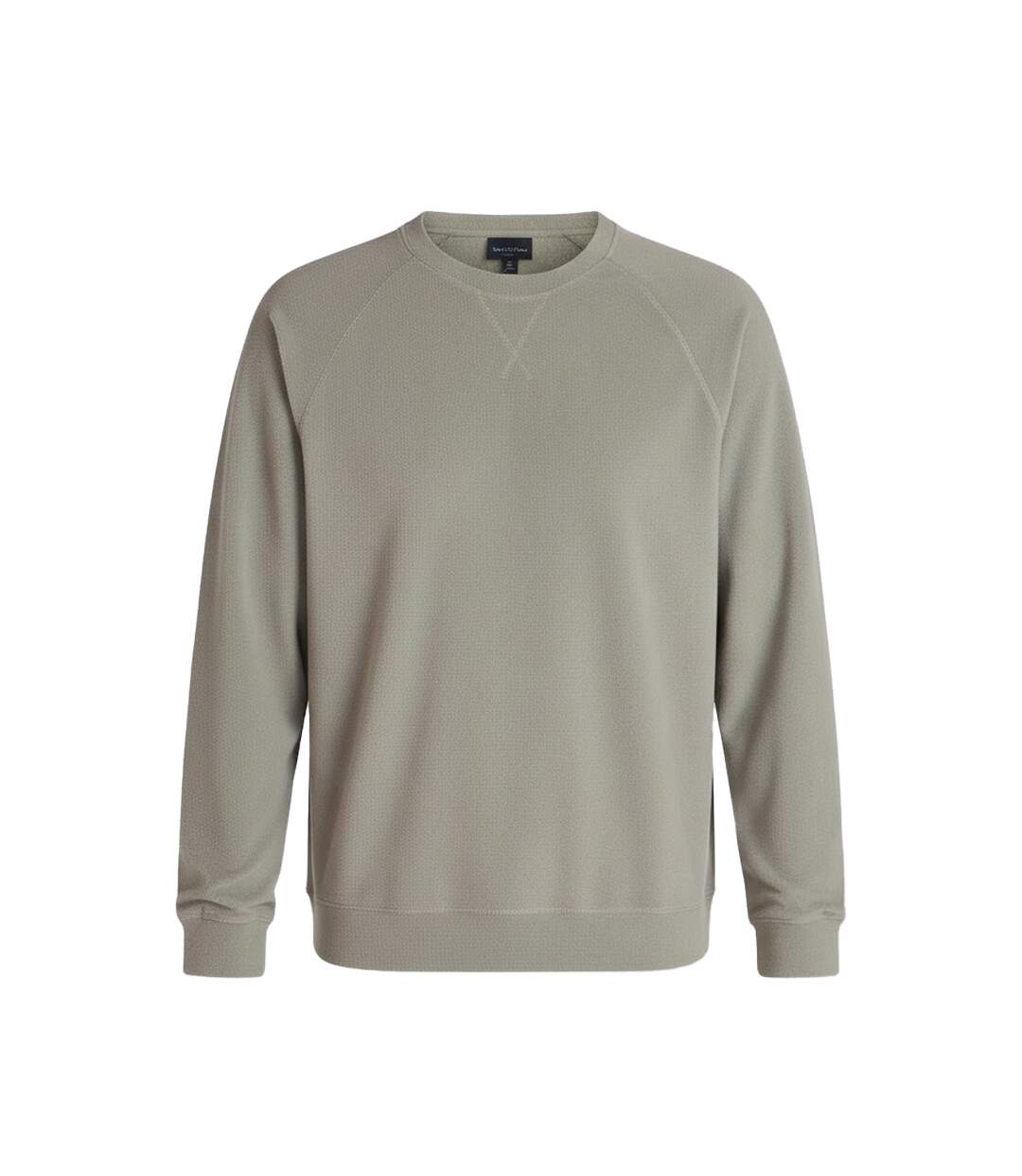 Mens Tarn Crew Neck Fleece Khaki Green Mountain Warehouse-1