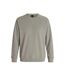 Mens Tarn Crew Neck Fleece Khaki Green Mountain Warehouse-1