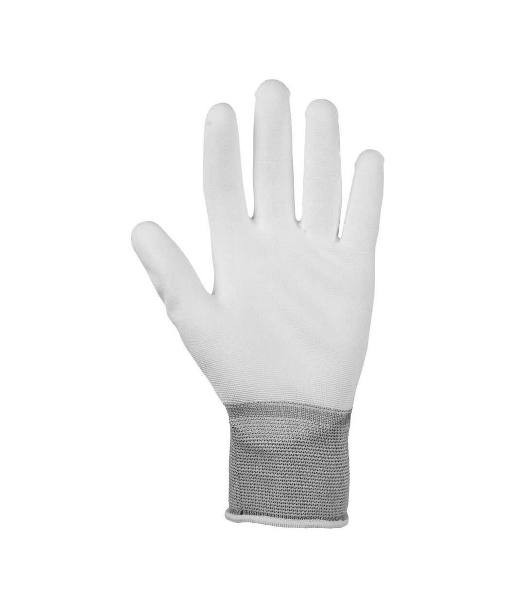 Gants l blanc / gris Glenwear-1