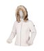 Regatta Womens/Ladies Winslow Rochelle Humes Padded Jacket (Light Vanilla) - UTRG6304