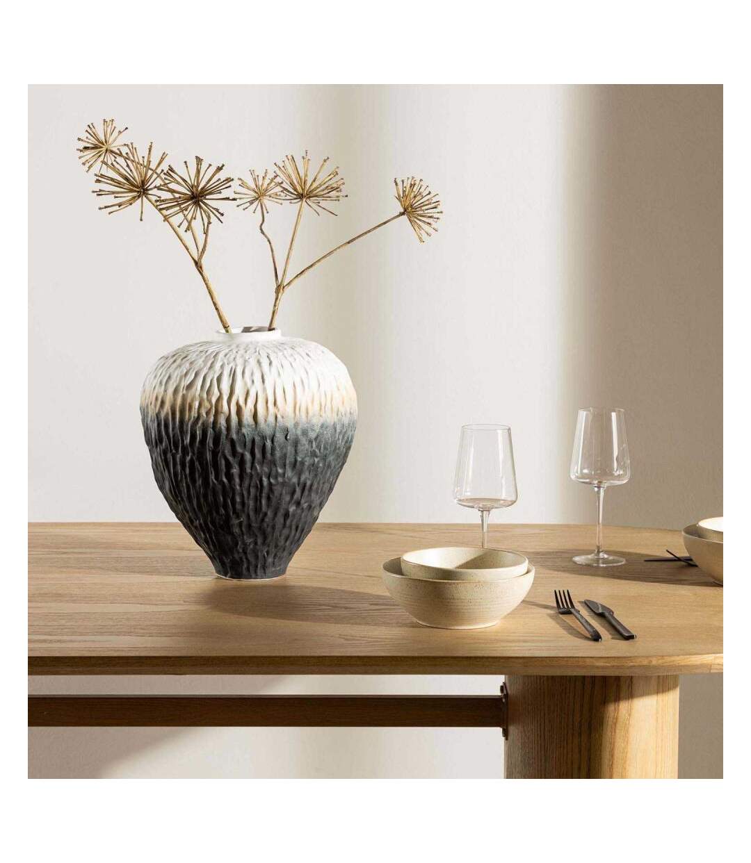 Vase en grès Pane 29 x 34 cm-2