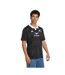 Mens New Zealand Polyester Rugby Polo Shirt All Black Adidas-1