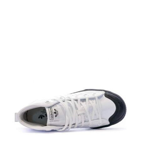 Baskets blanc/noir femme adidas adidas nizza