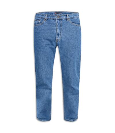 Mens d555 rockford comfort kingsize jeans stonewash Duke
