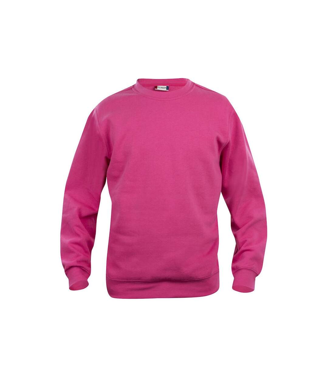 Sweat basic adulte rose cerise vif Clique