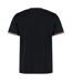 T-shirt Homme Noir Blanc Rouge Kustom Kit-2