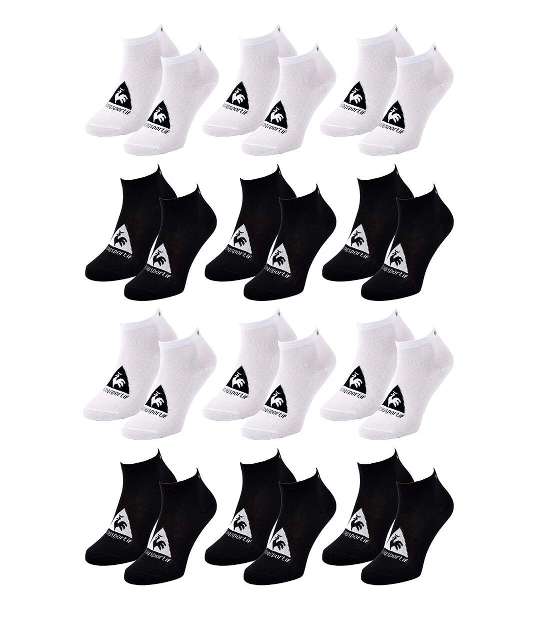 Chaussettes homme SNEAKER Le Coq Sportif Pack de 12 Paires K8500-2