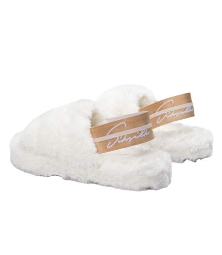 Chaussons femme blanc SikSilk