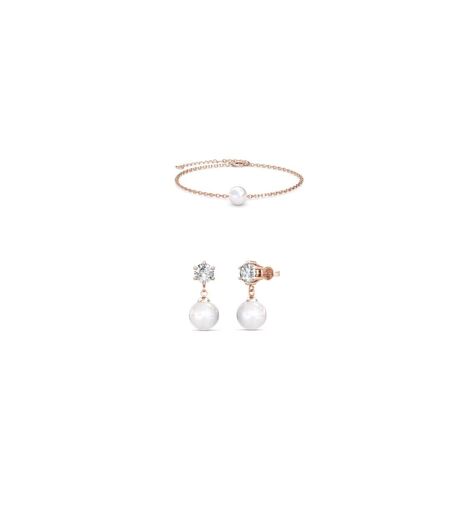 Parures Pauline Crystal Pearl, Perle d'Autriche, Cristal d'Autriche