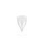 Lot de 6 Verres à Vin Réutilisable Plastique 18cl Blanc-2