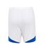Mens 25/26 Rangers Fc Home Shorts Brilliant White Lapis Blue Umbro-2