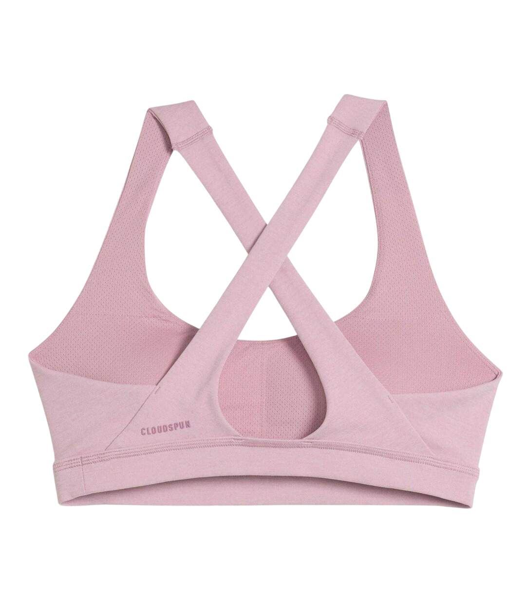 Womens/ladies Cloudspun Non-wired Sports Bra Pink Puma-4