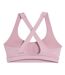Womens/ladies Cloudspun Non-wired Sports Bra Pink Puma-4