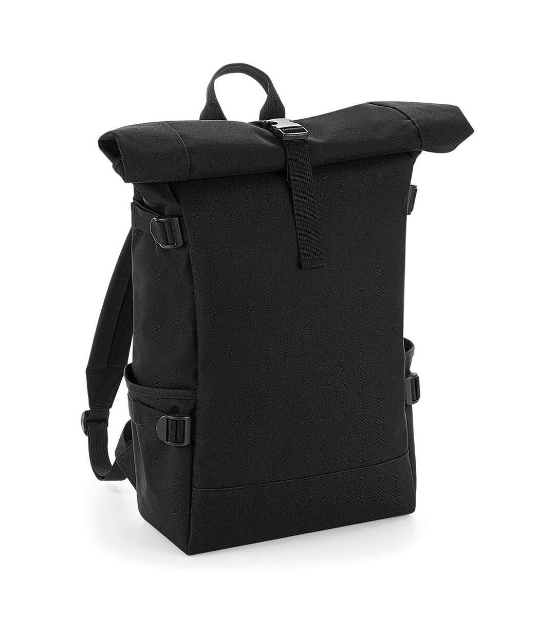 Sac à dos roll-top 22L - compartiment ordinateur - BG858 - noir