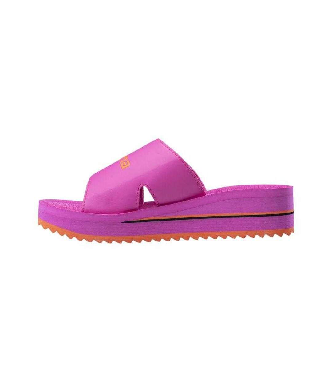 Claquettes Nika Femme Rose Iguana-2