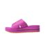 Claquettes Nika Femme Rose Iguana-2