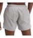 Mens Abas Logo Swim Shorts Grey Hugo-2