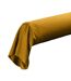 Taie de Traversin Percaline 85x185cm Curry-1