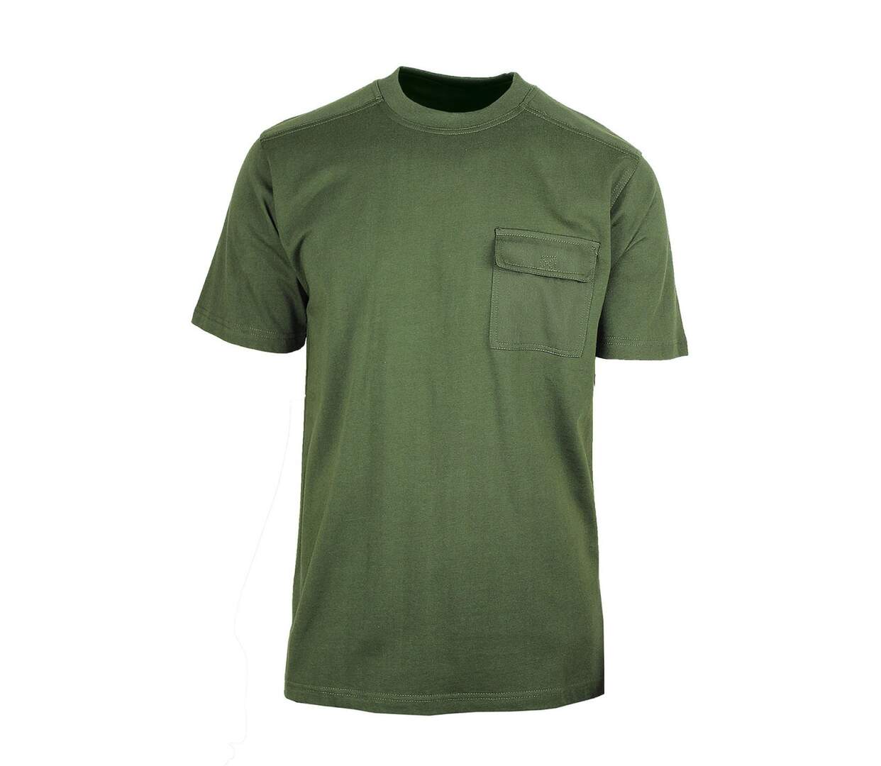 Tee-shirt Chasse LY0600 Homme Ledertys avec Renforts Épaules Kaki-5