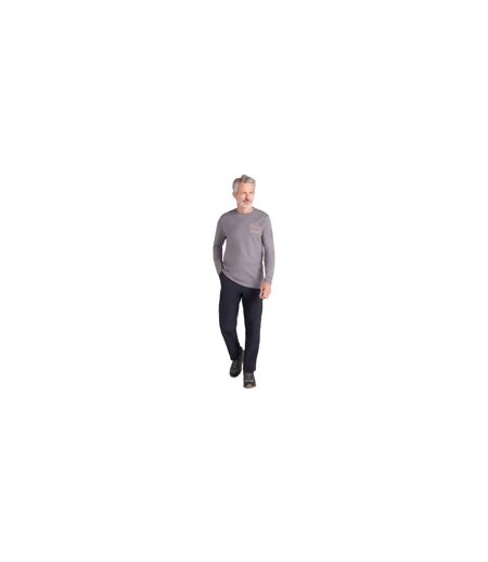 T-shirt Manches Longues Spirit Of Adventure Homme Charbon Mountain Warehouse