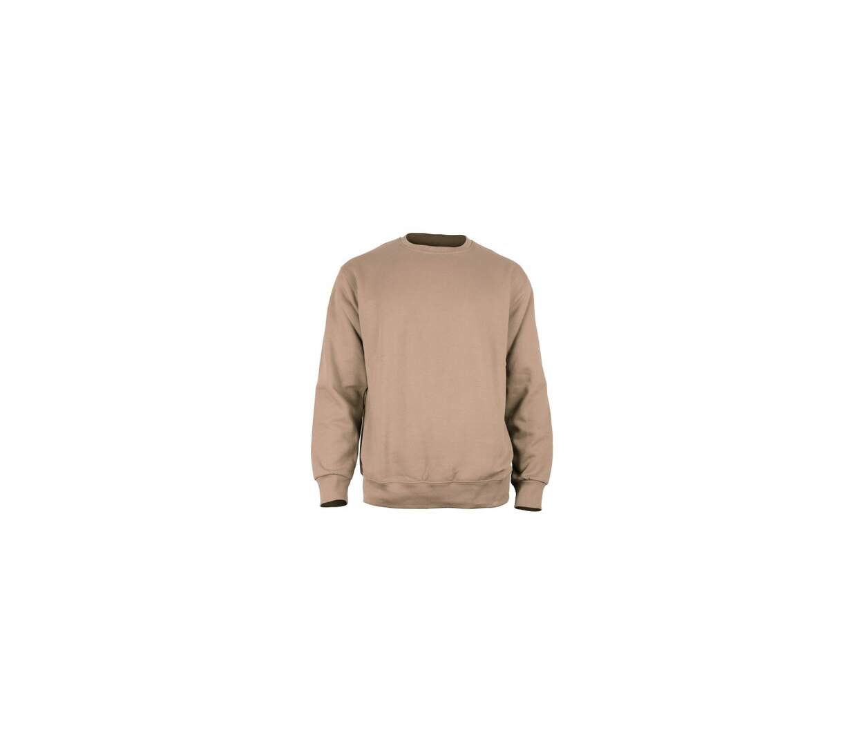 Sweat uni ras cou E213-1