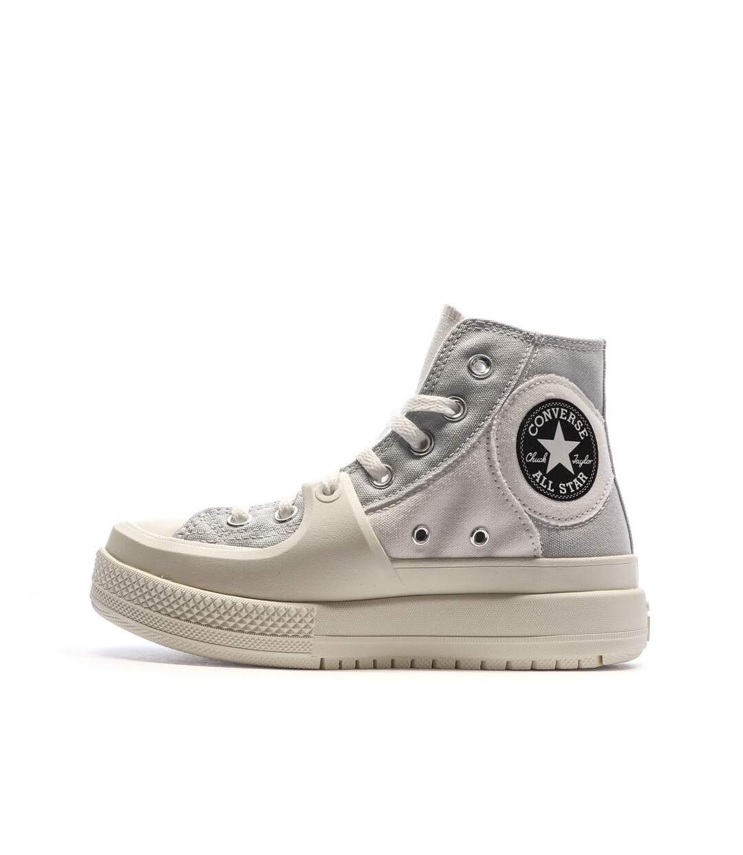 Baskets bleu/blanc femme converse chuck taylor all star construct-1