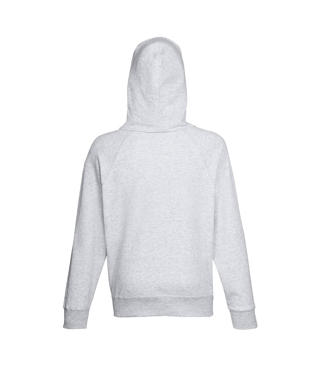 Sweatshirt à capuche léger homme gris Fruit of the Loom