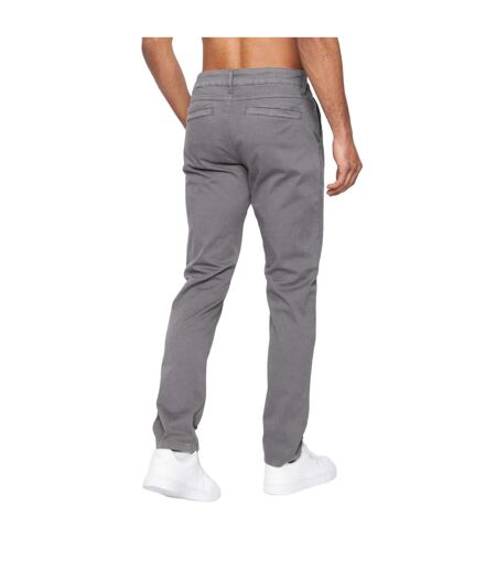 Chino moretor homme gris foncé Duck and Cover