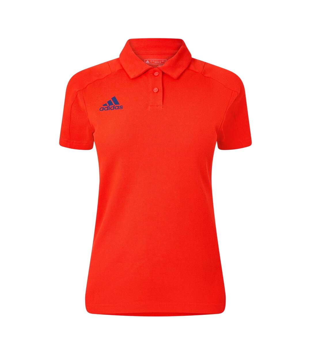Polo Motif/style Logo Femme Rouge Adidas-1