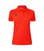 Polo Motif/style Logo Femme Rouge Adidas-1