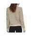 Gilet beige/noir femme only chester-2