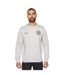 Mens Keyaan Crew Neck Sweatshirt Grey Marl Duck And Cover-2