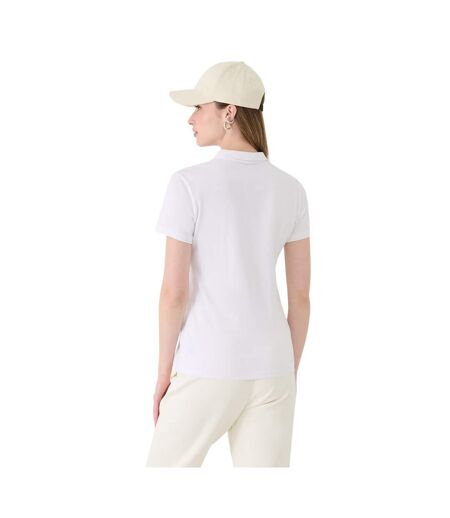Polo F514 Femme Blanc 4F
