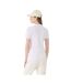 Polo F514 Femme Blanc 4F-3