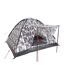 Tente Beaver Taille Unique Noir Gris Blanc High Peak-3