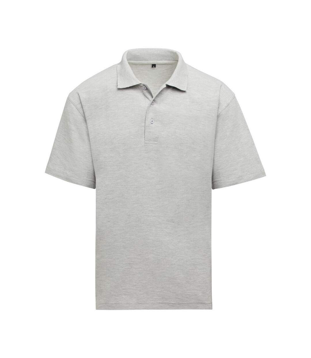 Polo Adulte Gris Chiné SG Essentials-1