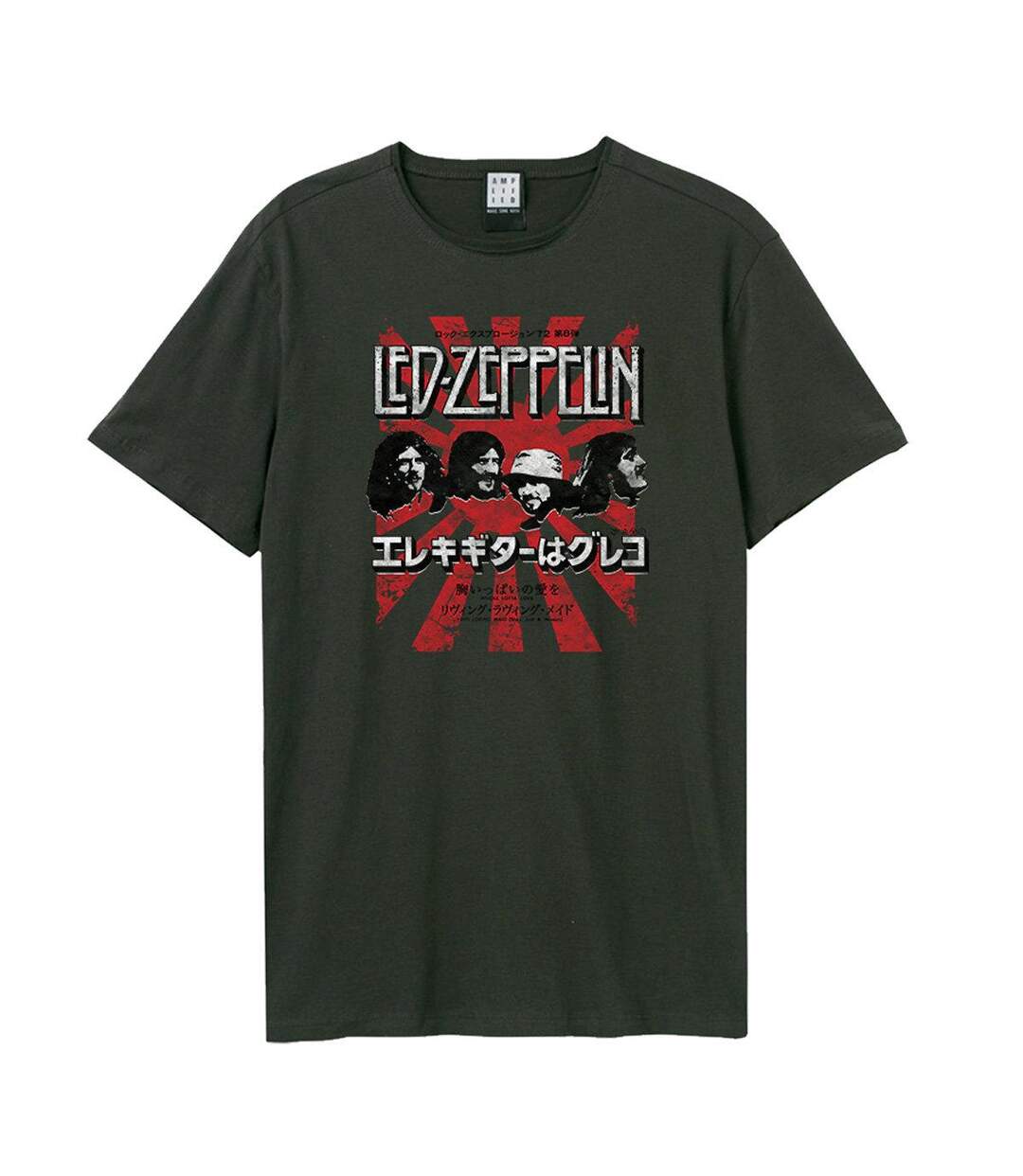 T-shirt Burst Adulte Anthracite Amplified-1