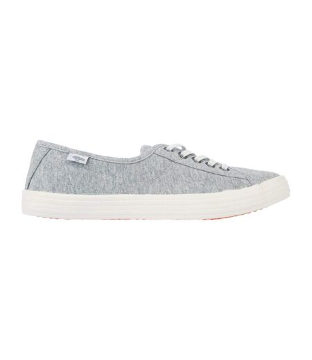 Womens/ladies Chow Chow Summer Jersey Pumps Light Grey Rocket Dog