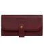 Almila plain vegan leather purse one size mulled wine Weird Fish