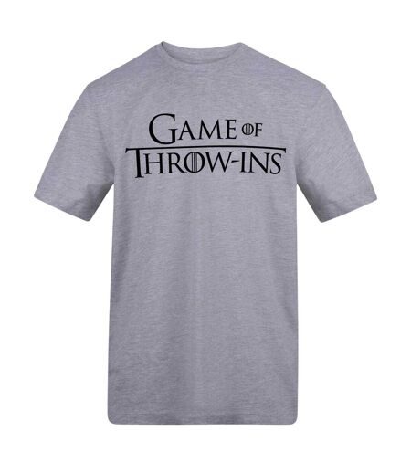 Unisex Adult Logo T-shirt Grey Game Of Thrones