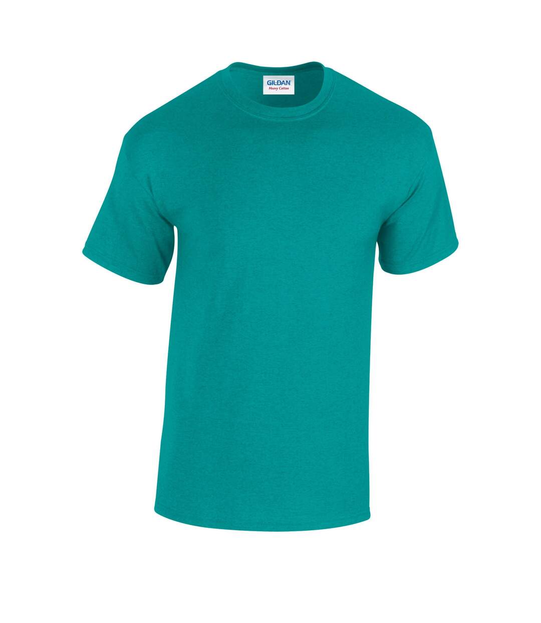T-shirt Heavy Cotton Homme Jade Chiné Gildan-1